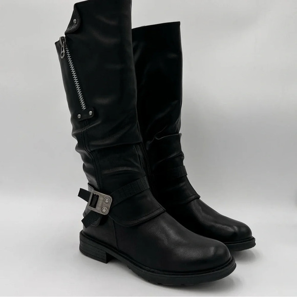 New! EXTREME by Eddie Marc Jordyn Moto Biker/Combat Style Boots (various sizes) - Picture 8 of 15